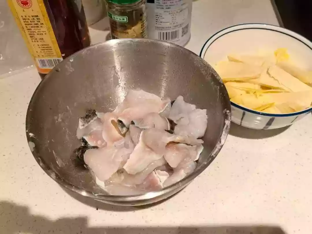 Snow Vegetable and Tender Black Fish Fillets