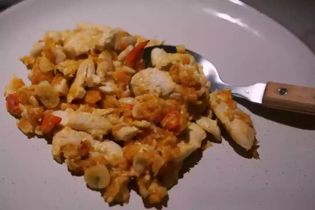 Salted Egg Yolk Chicken Bites