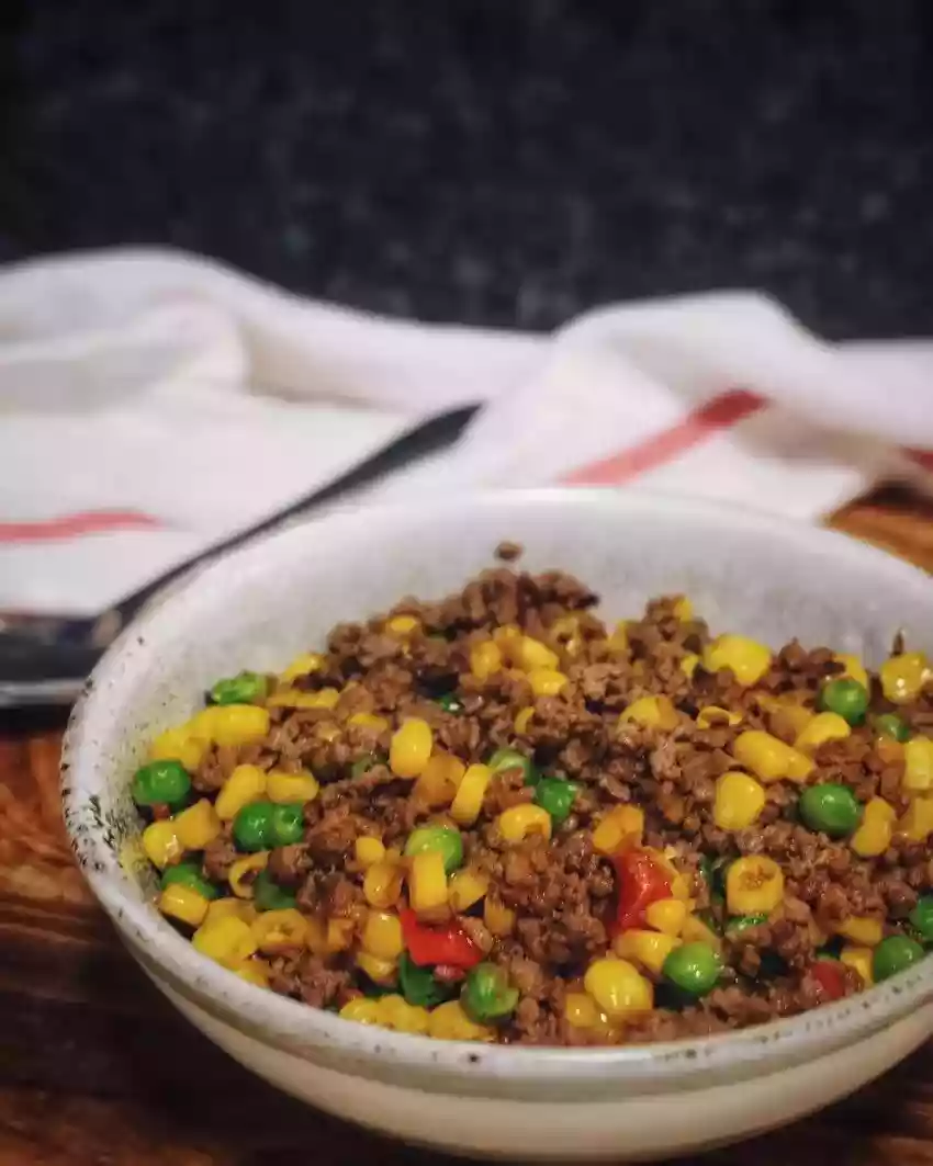 Your Weekday Savior: Stir-Fried Ground Beef with Different Veggies, Ready for Lunch Tomorrow