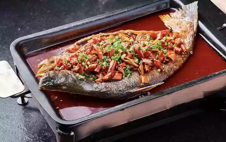 Fish on the Grill with Spices